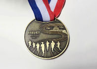 αθλητικά μετάλλια συνήθειας διαμέτρων 60mm, τρέχοντας μετάλλια βραβείων Finishers μαραθωνίου 10km