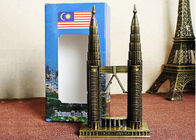 Καλυμμένα αναμνηστικά τουριστών πηούτερ δίδυμων πύργων της Μαλαισίας Petronas τύπων