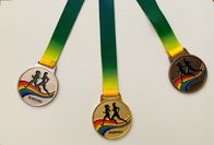 Μέταλλο 70mm αναμνηστικών μαραθωνίου αθλητικά μετάλλια συνήθειας