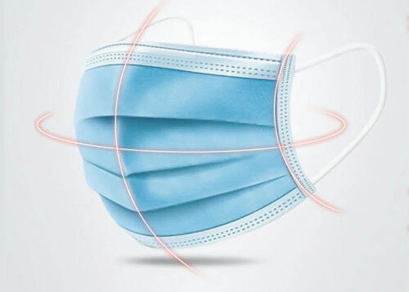 Μίας χρήσης ιατρικές χειρουργικές μάσκες για τα προϊόντα προσωπικής φροντίδας καθημερινό σε προστατευτικό