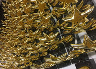 Το φλυτζάνι τροπαίων συνήθειας αστεριών μετάλλων, λαμπρός χρυσός κάλυψε τα τρόπαια φλυτζανιών βραβείων