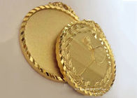 Καλυμμένο χρυσός πετώντας κράμα ψευδάργυρου συνήθειας αθλητικών μεταλλίων μετάλλων για την αντιστοιχία μπάντμιντον