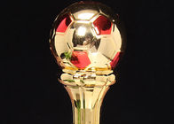 Τρόπαια φλυτζανιών βραβείων πλαστικού υλικού ABS για τους ανταγωνισμούς ποδοσφαίρου
