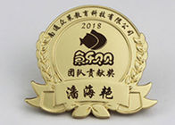 Εταιρικά βραβεία 35mm μεταλλίων μεταπωλητών χαραγμένα αναμνηστικά λογότυπο συνήθειας πάχους
