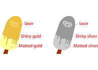 Πολυ ρητίνης συνήθειας τροπαίων φλυτζανιών τρισδιάστατο χαραγμένο παγωτού χρώμα επένδυσης τεχνών χρυσό/ασημένιο