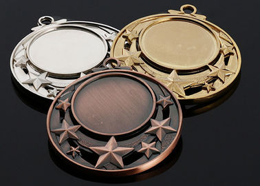 Παλαιό χρώμα χρυσού/ασημιών/χαλκού μεταλλίων βραβείων μετάλλων ακαδημαϊκό προαιρετικό